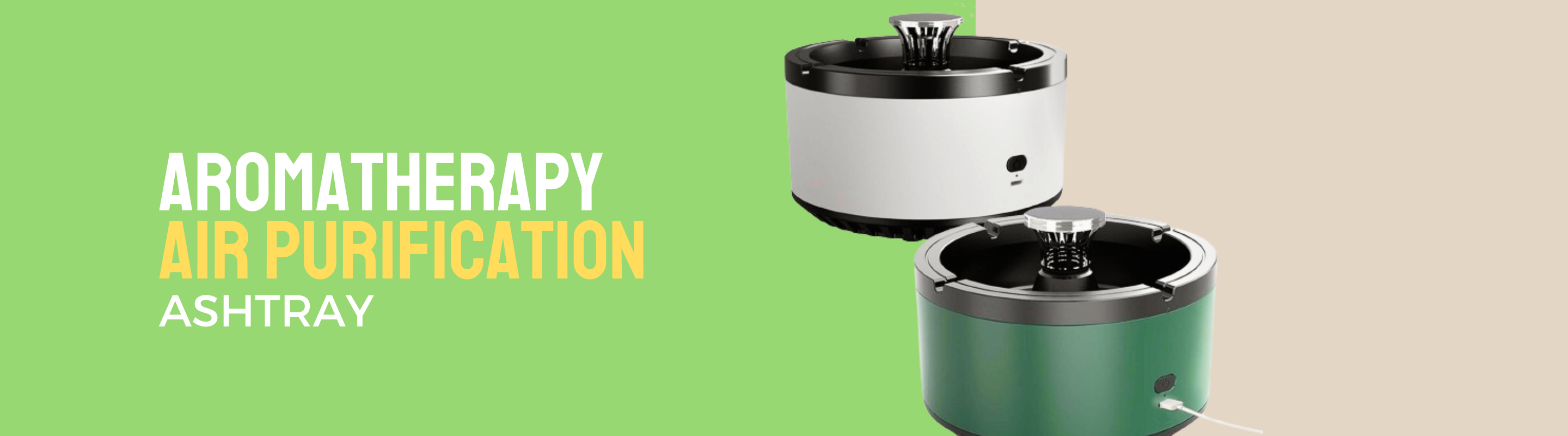 Multifunctional Electric Ashtrays