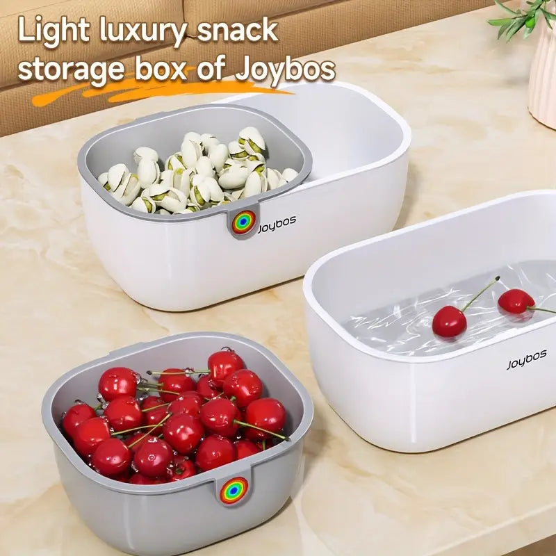 JOYBOS Double Layer Snack Box