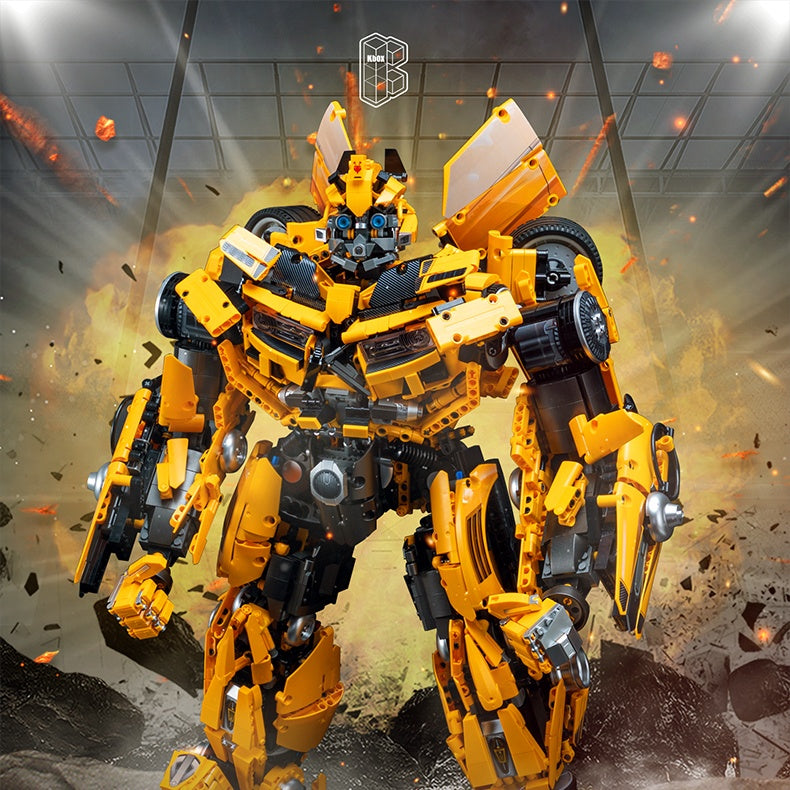 STEM 2 in 1 Transformers Bumble Bee Robot, Lego Compatible