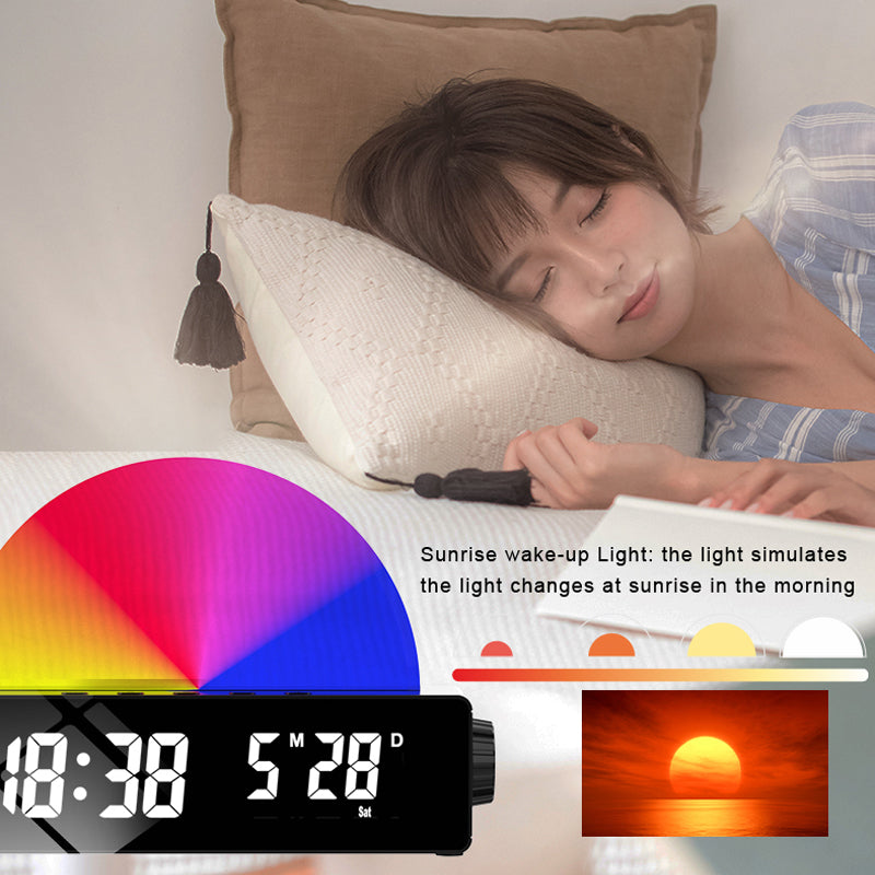 Digital LED Alarm Clock