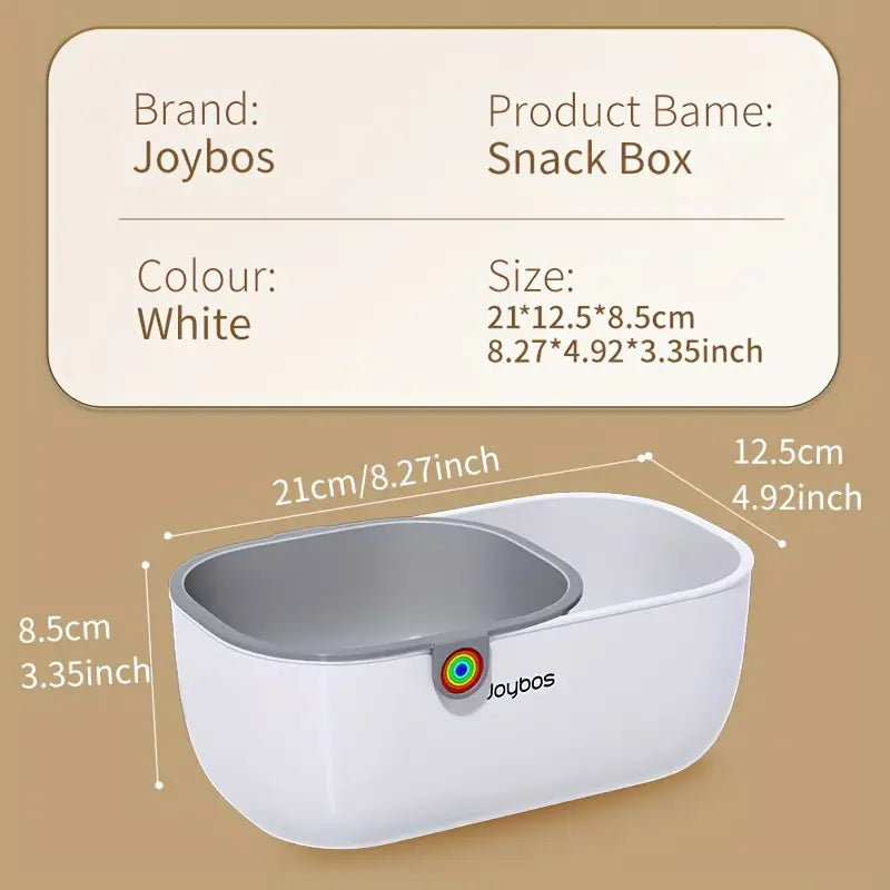 JOYBOS Double Layer Snack Box