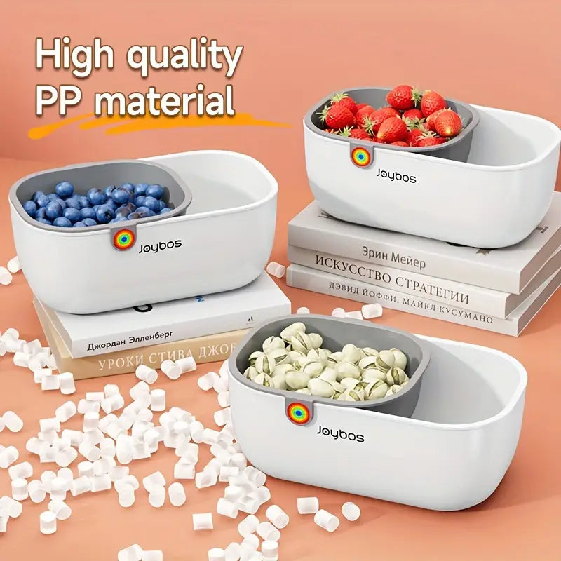 JOYBOS Double Layer Snack Box