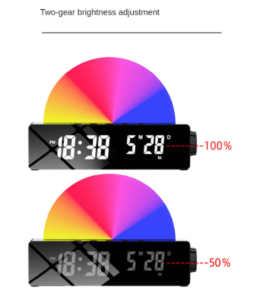 Digital LED Alarm Clock
