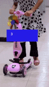 3 in 1 Multifunctional Kids Scooty