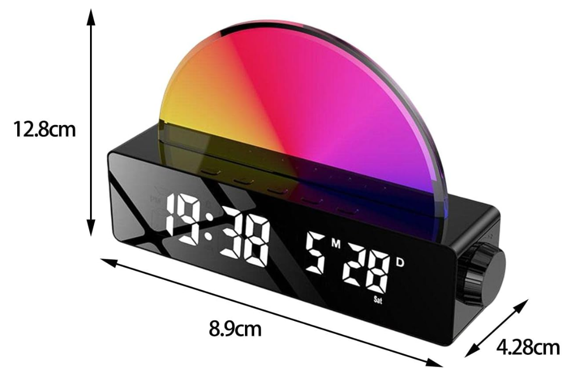 Digital LED Alarm Clock