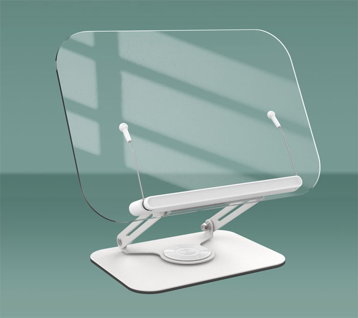 Transparent Book Reading Stand