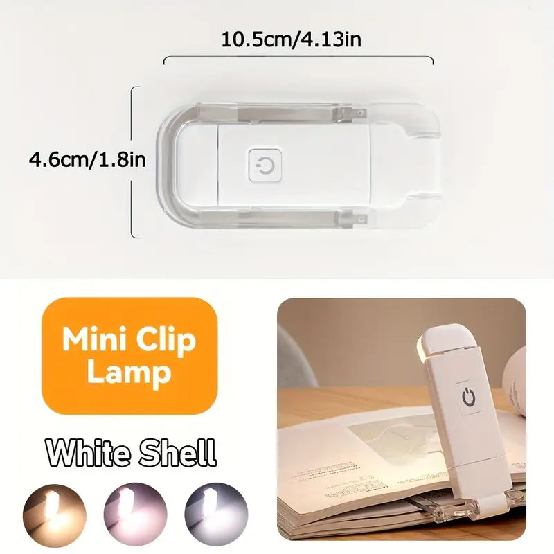 🔦 Kudo's Reading Light Pro – 9-Level Dual LED with Rechargeable Battery