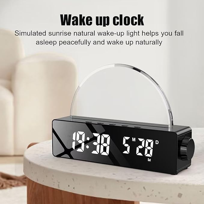 Digital LED Alarm Clock