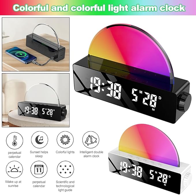 Digital LED Alarm Clock