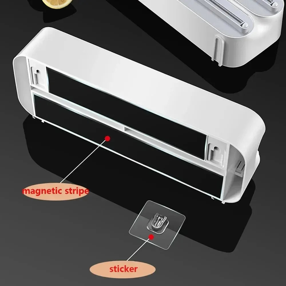 3 in 1 Multifunctional Cling Wrap Cutter