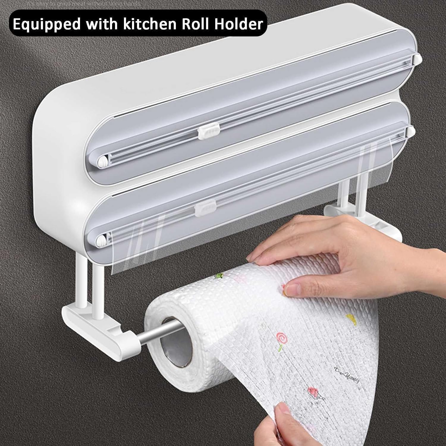 3 in 1 Multifunctional Cling Wrap Cutter