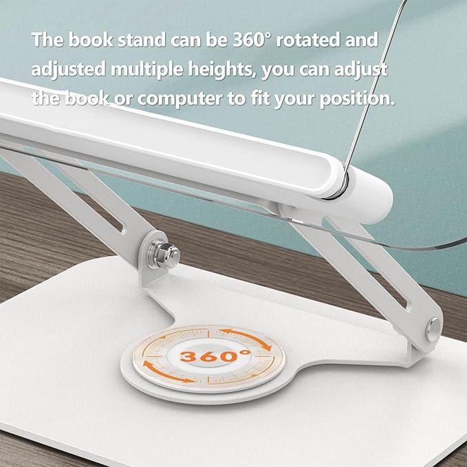 Transparent Book Reading Stand