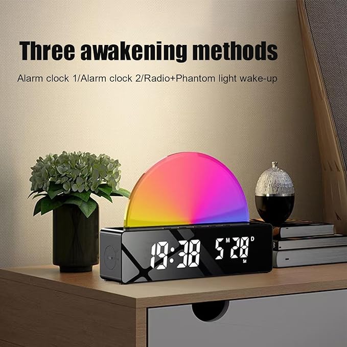 Digital LED Alarm Clock