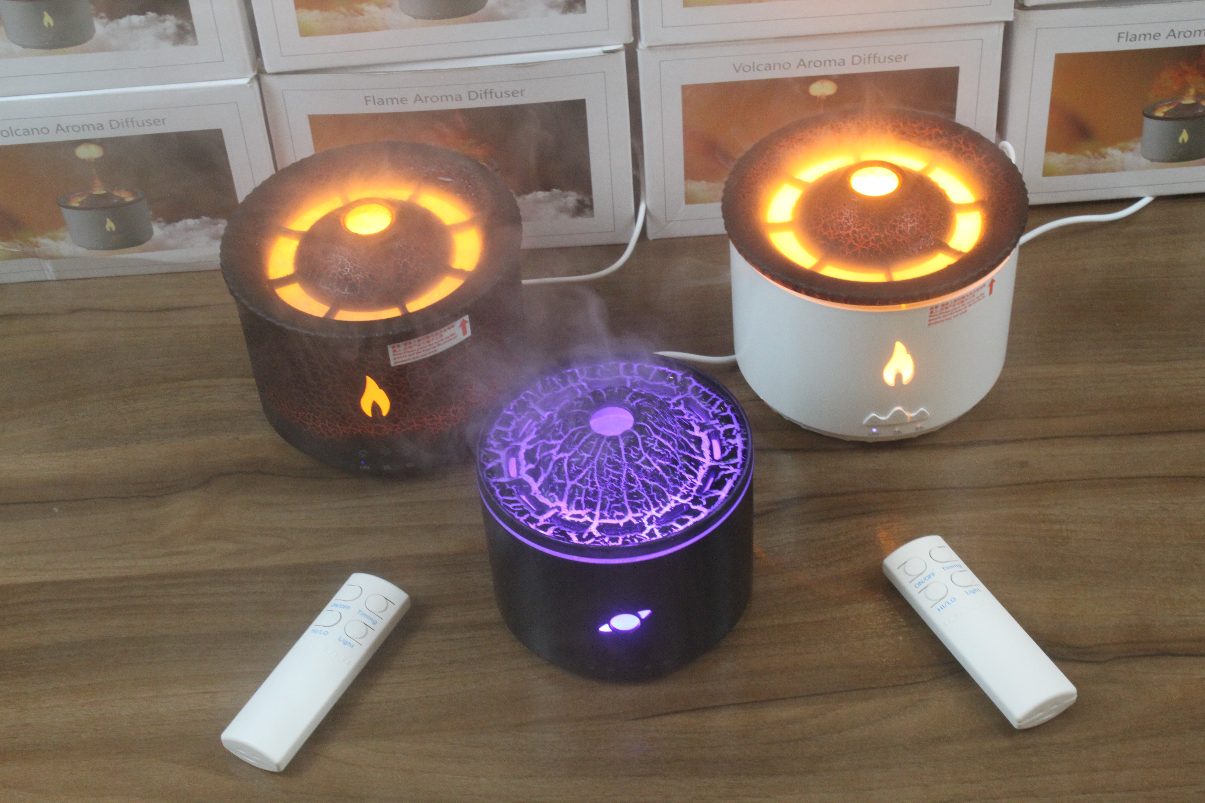 AROMATHERAPY VOLCANO HUMDIFIER 360ML