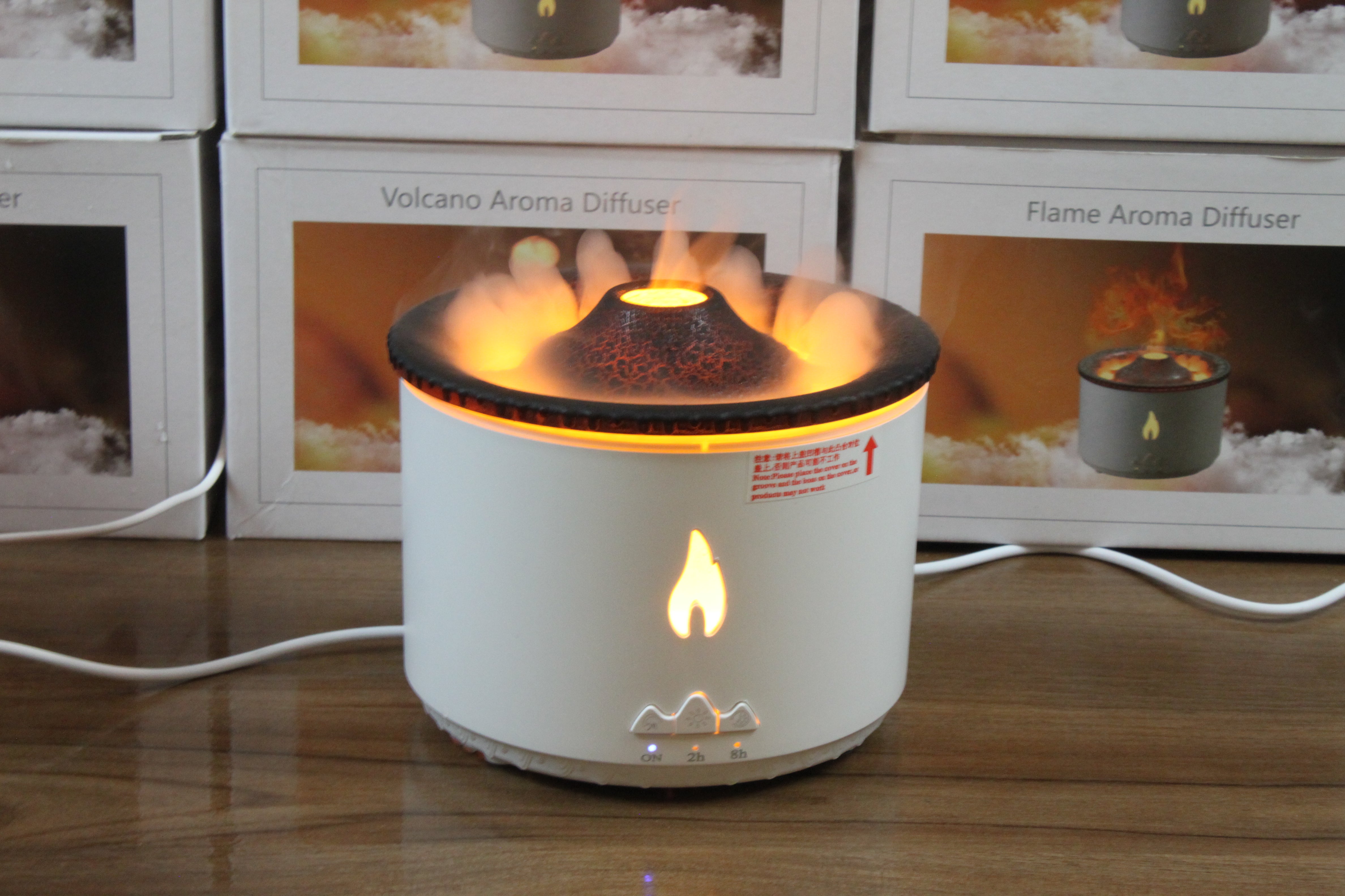 AROMATHERAPY VOLCANO HUMDIFIER 360ML