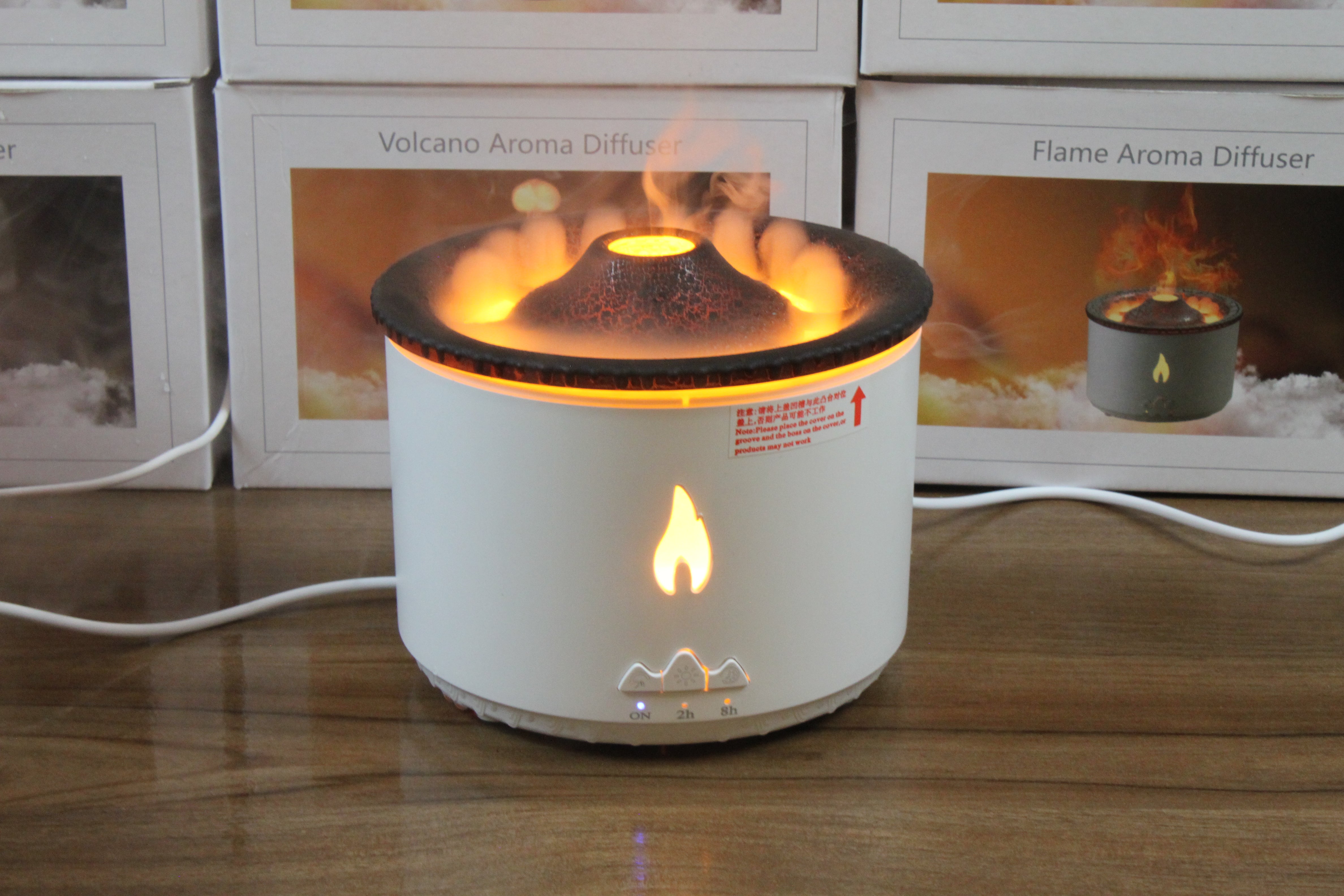 AROMATHERAPY VOLCANO HUMDIFIER 360ML