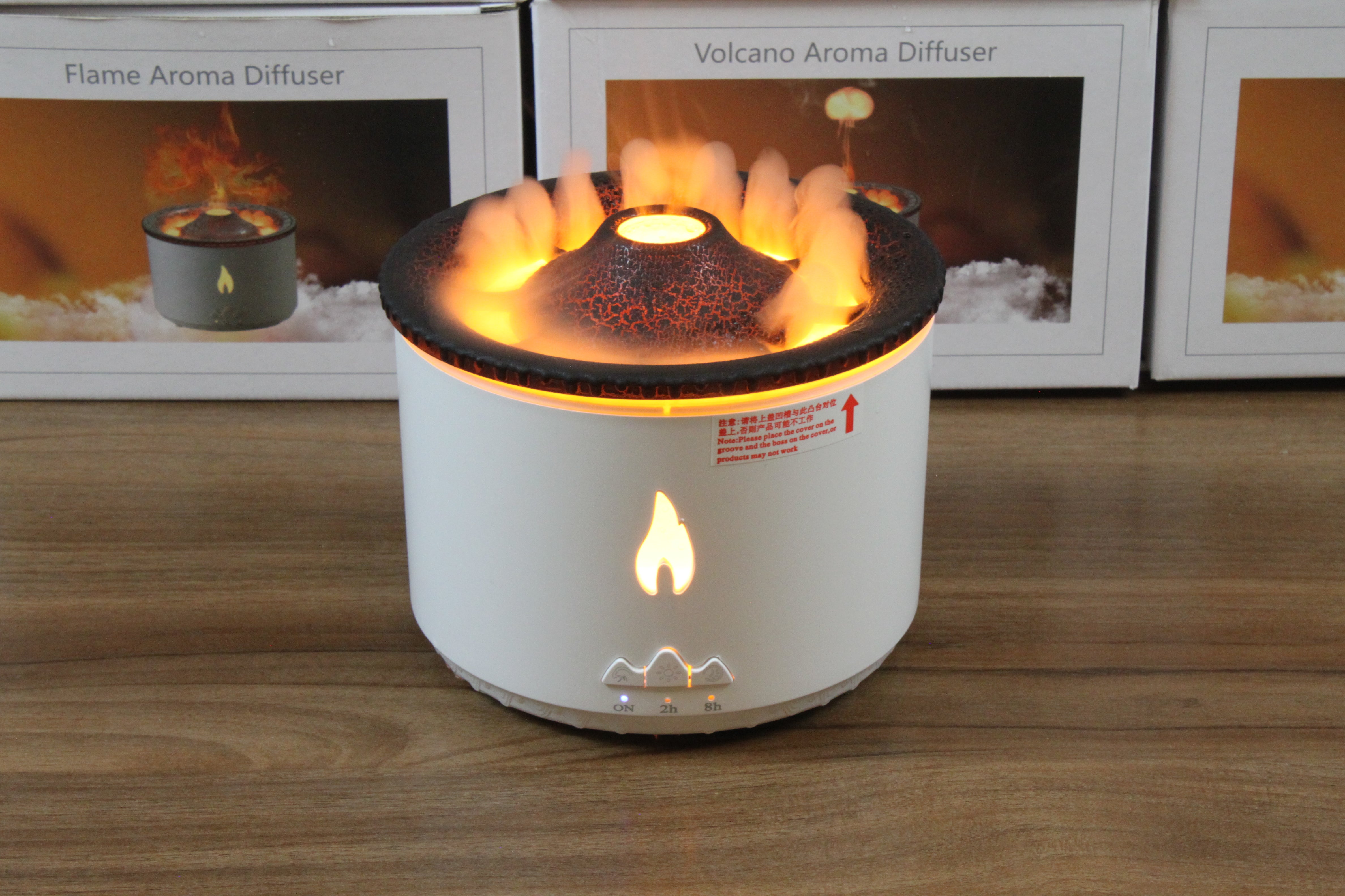 AROMATHERAPY VOLCANO HUMDIFIER 360ML