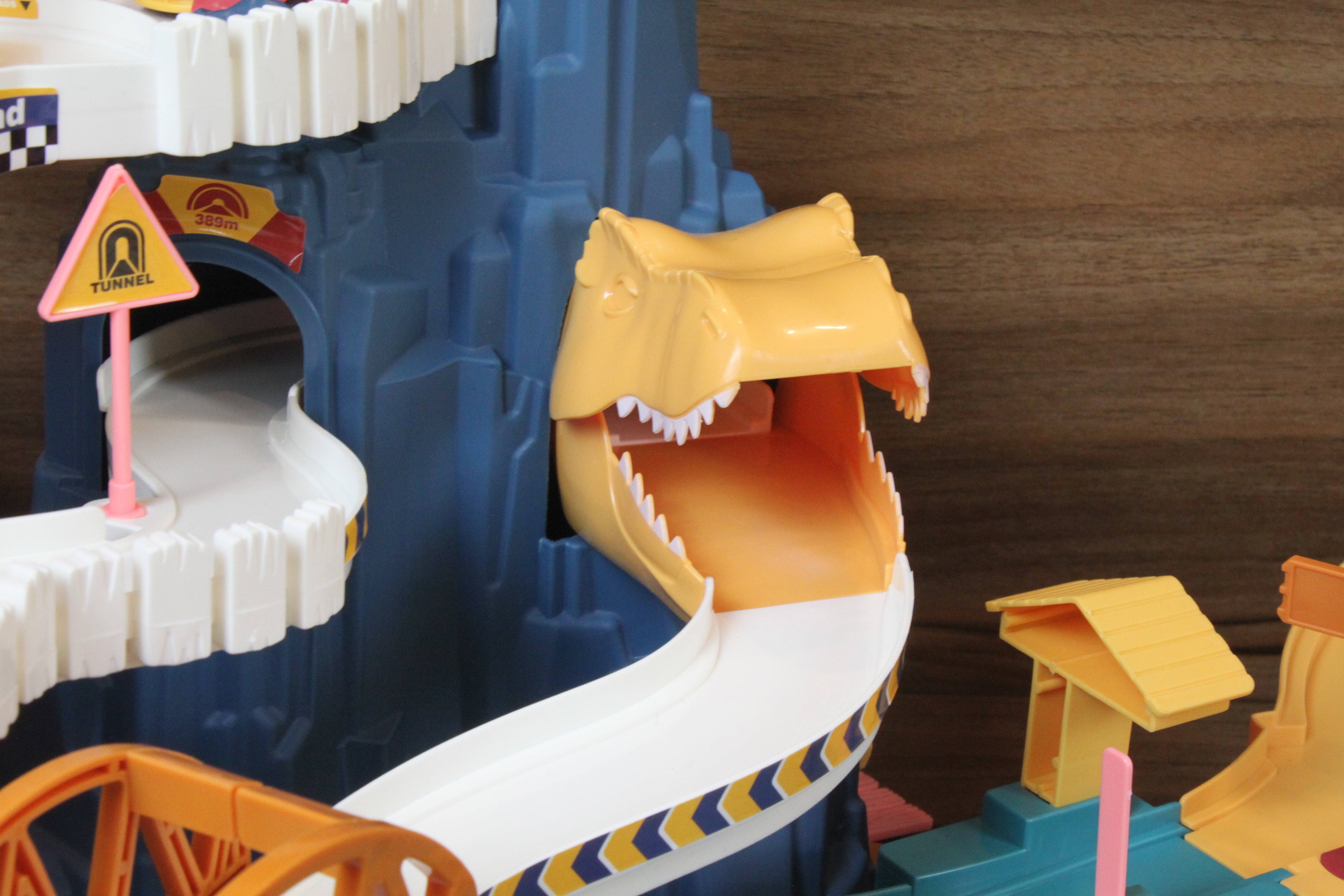 Dinosaur Winding Road Rail - Car Race Track Toy Set