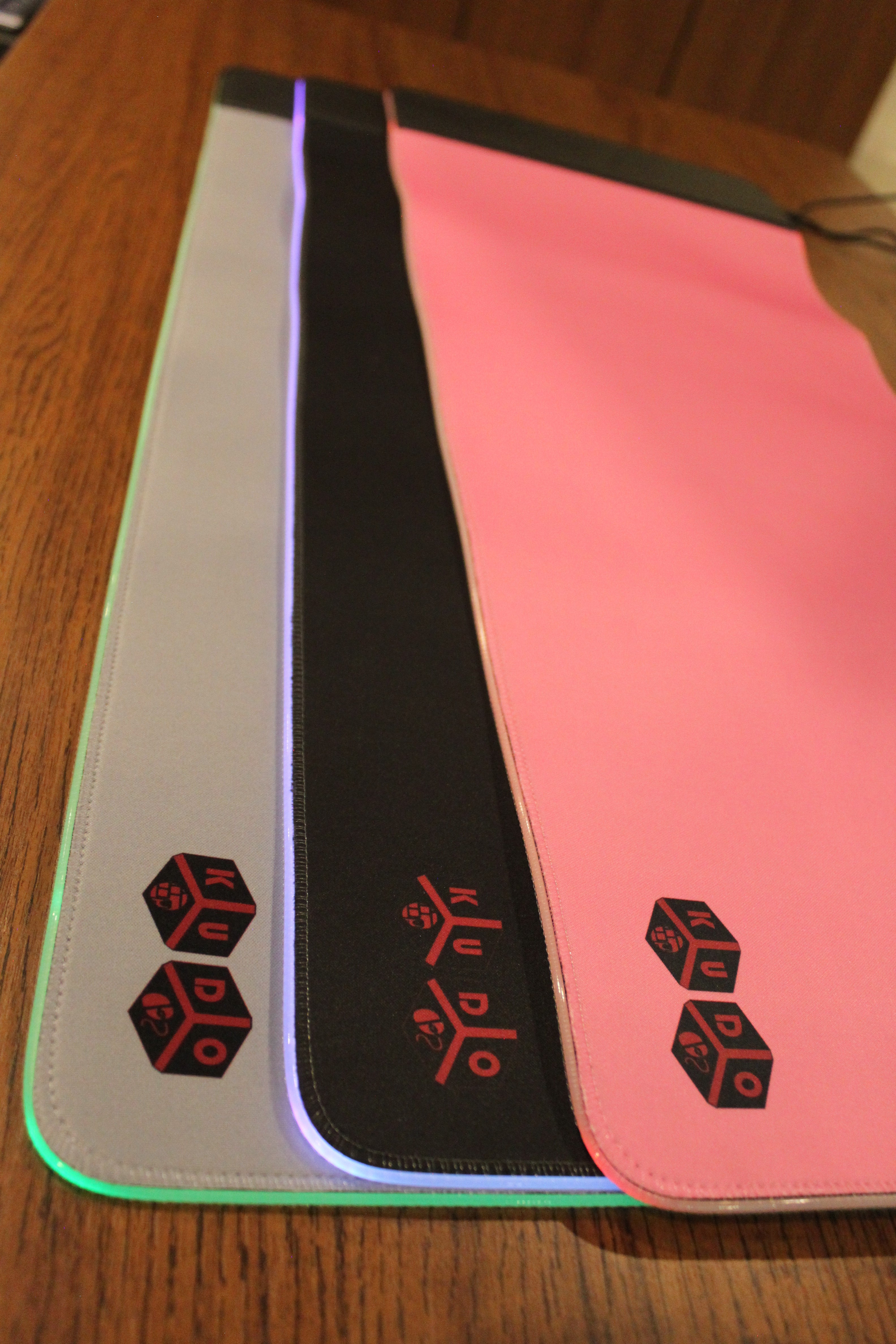 Kudo's Smart Wireless Charging RGB Desk Mat