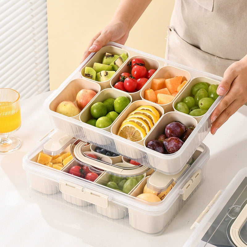 8-Grid Food Storage Containers