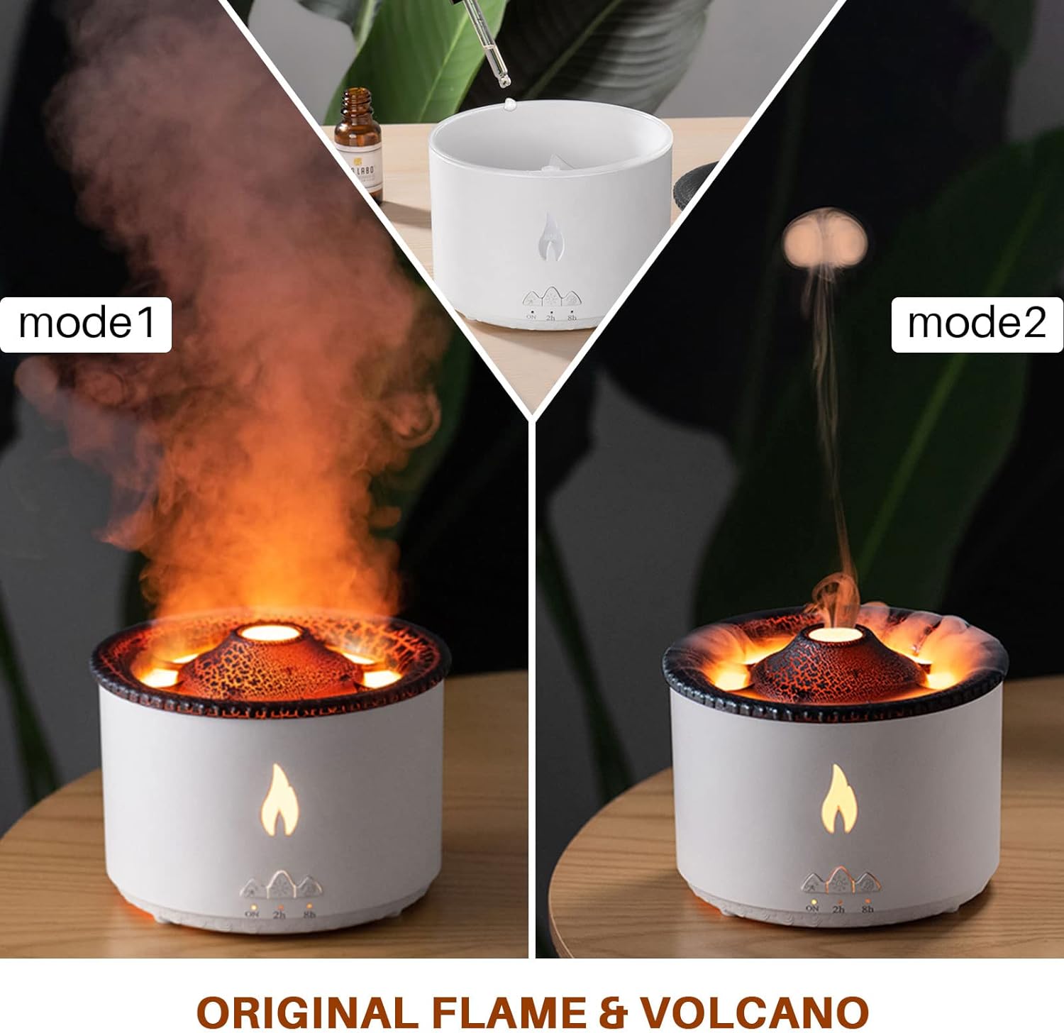 AROMATHERAPY VOLCANO HUMDIFIER 360ML