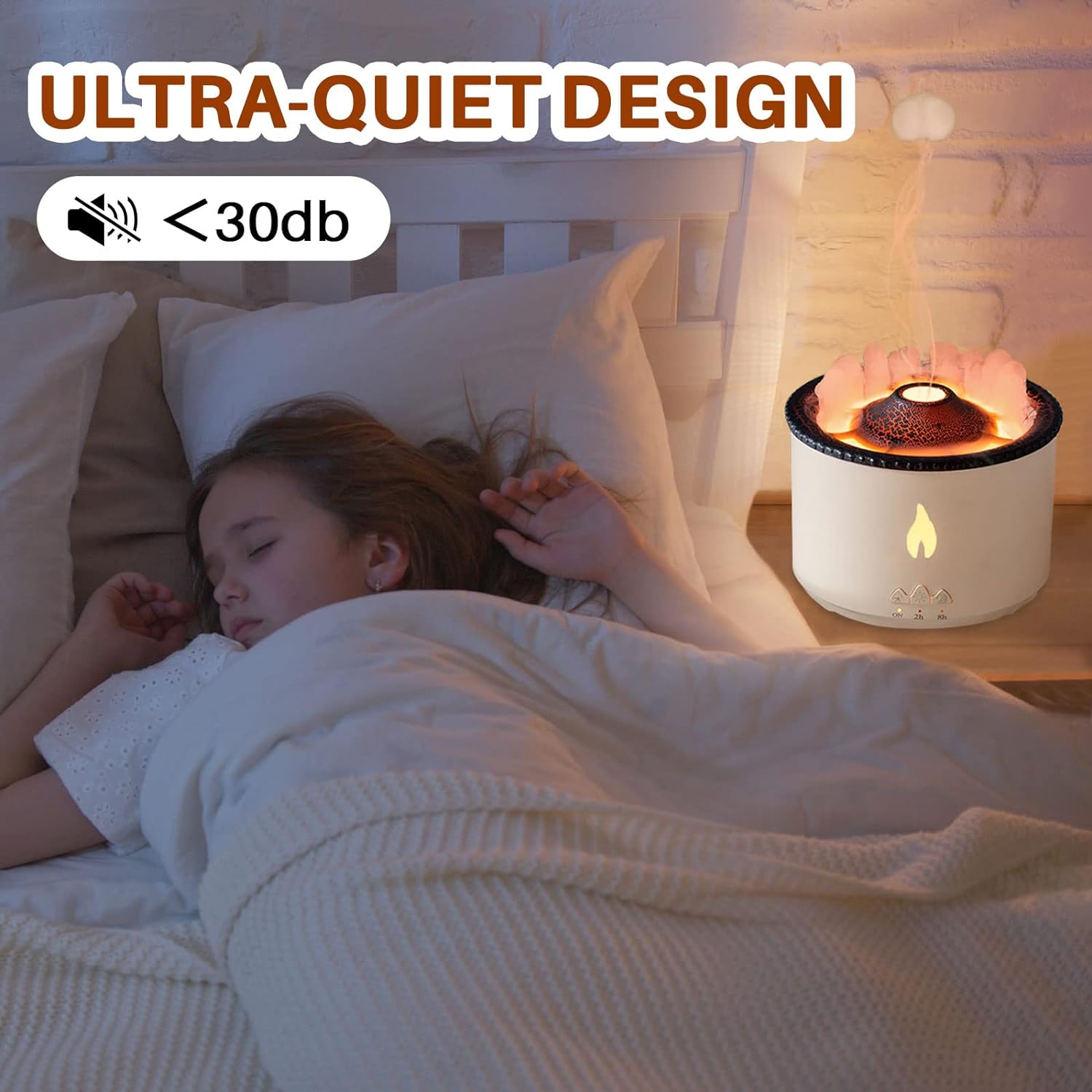 AROMATHERAPY VOLCANO HUMDIFIER 360ML