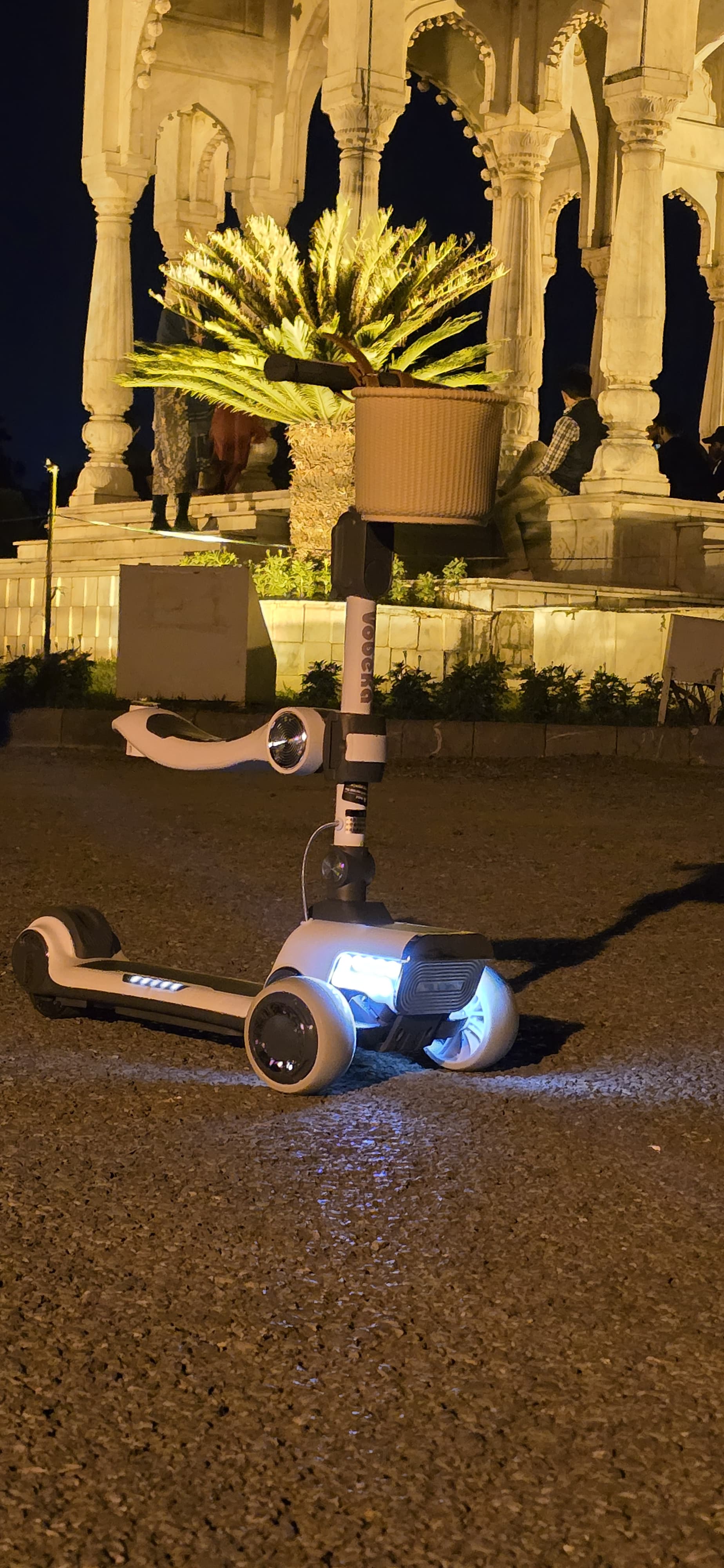 Kudo's 2-in-1 Kids Electric Scooty