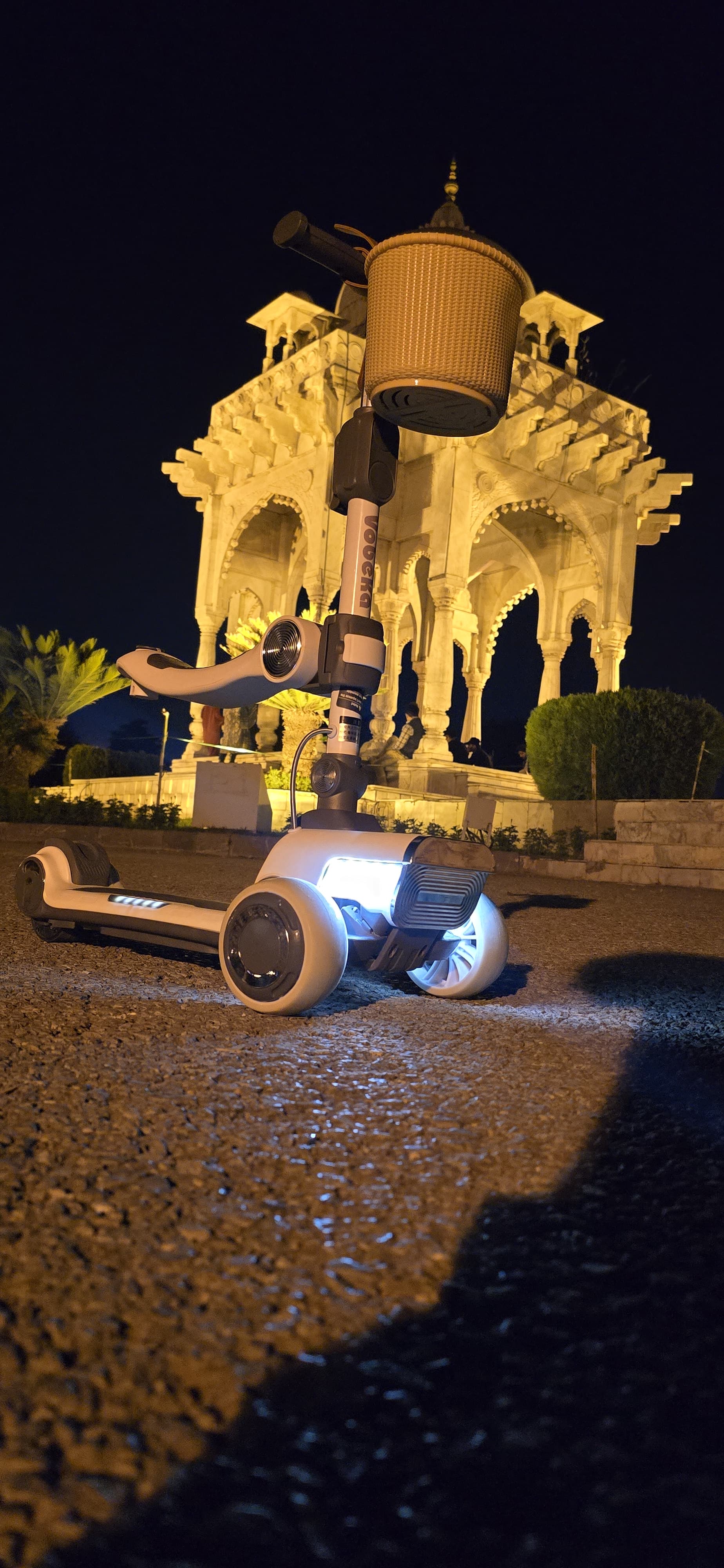 Kudo's 2-in-1 Kids Electric Scooty