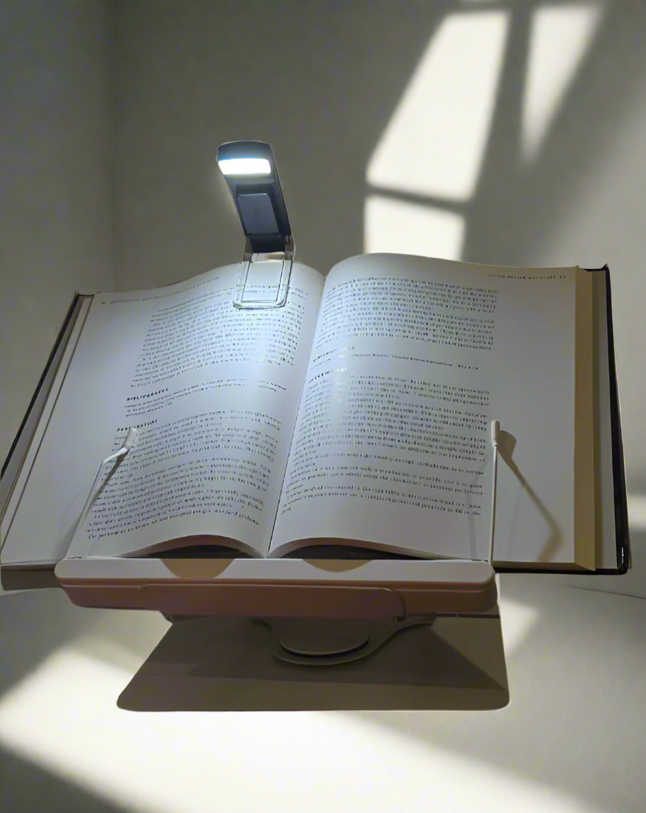🔦 Kudo's Reading Light Pro – 9-Level Dual LED with Rechargeable Battery