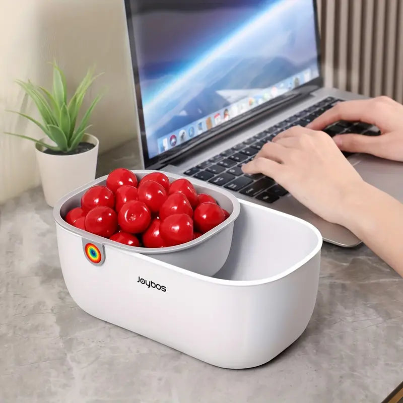 JOYBOS Double Layer Snack Box