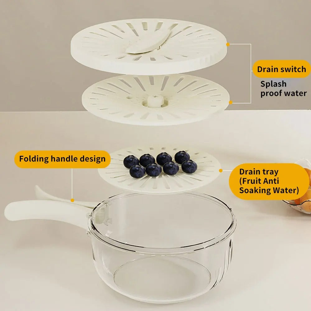 Multifunctional Fruit & Veggie Strainer