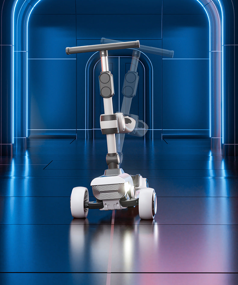 Kudo's 2-in-1 Kids Electric Scooty