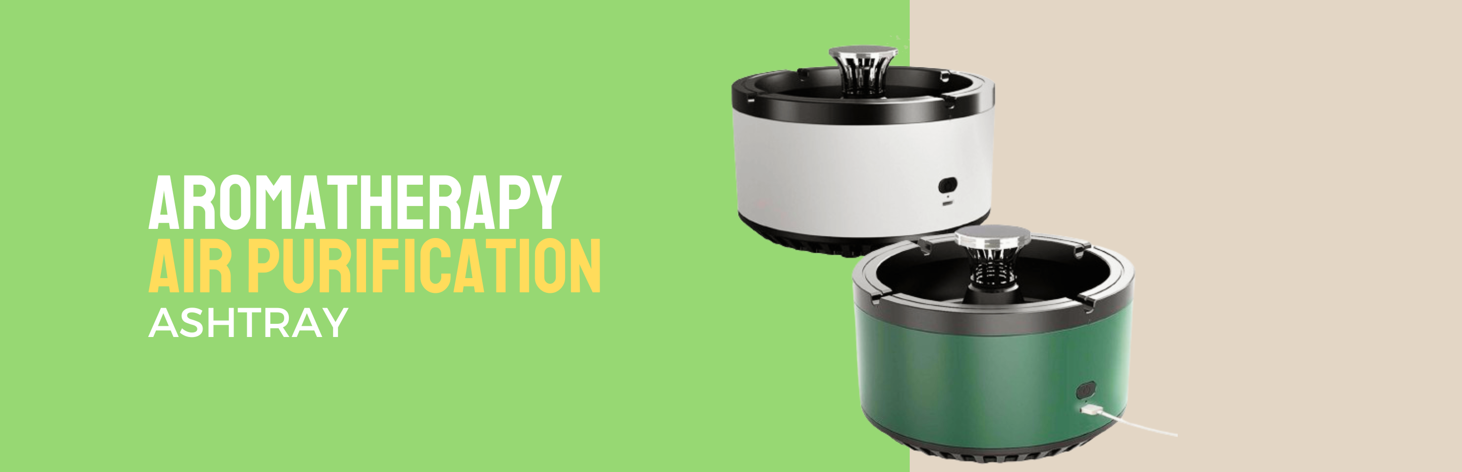 Multifunctional Electric Ashtrays