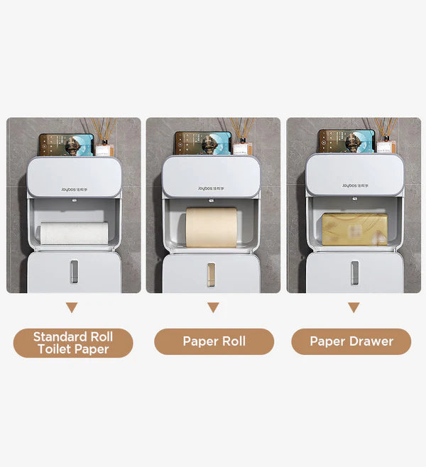 Toilet Paper Box with Drawer