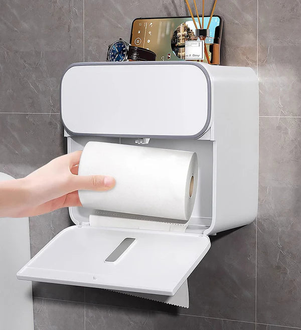 Toilet Paper Box with Drawer