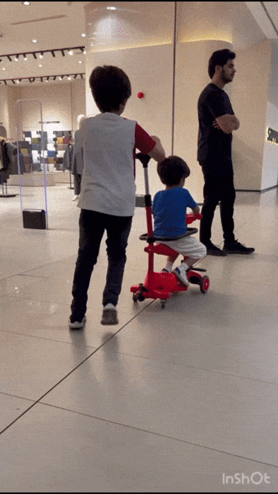 4 in 1 Multifunctional Kids Scooty.