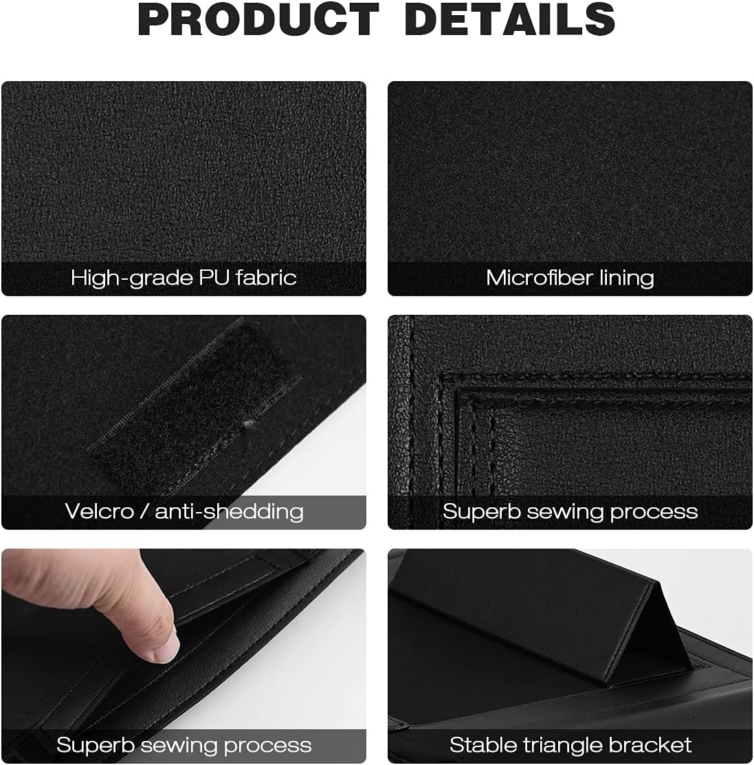 Kudo's Premium Multifunctional Laptop Sleeve (Heat Dissipation Stand & Mouse Pad)