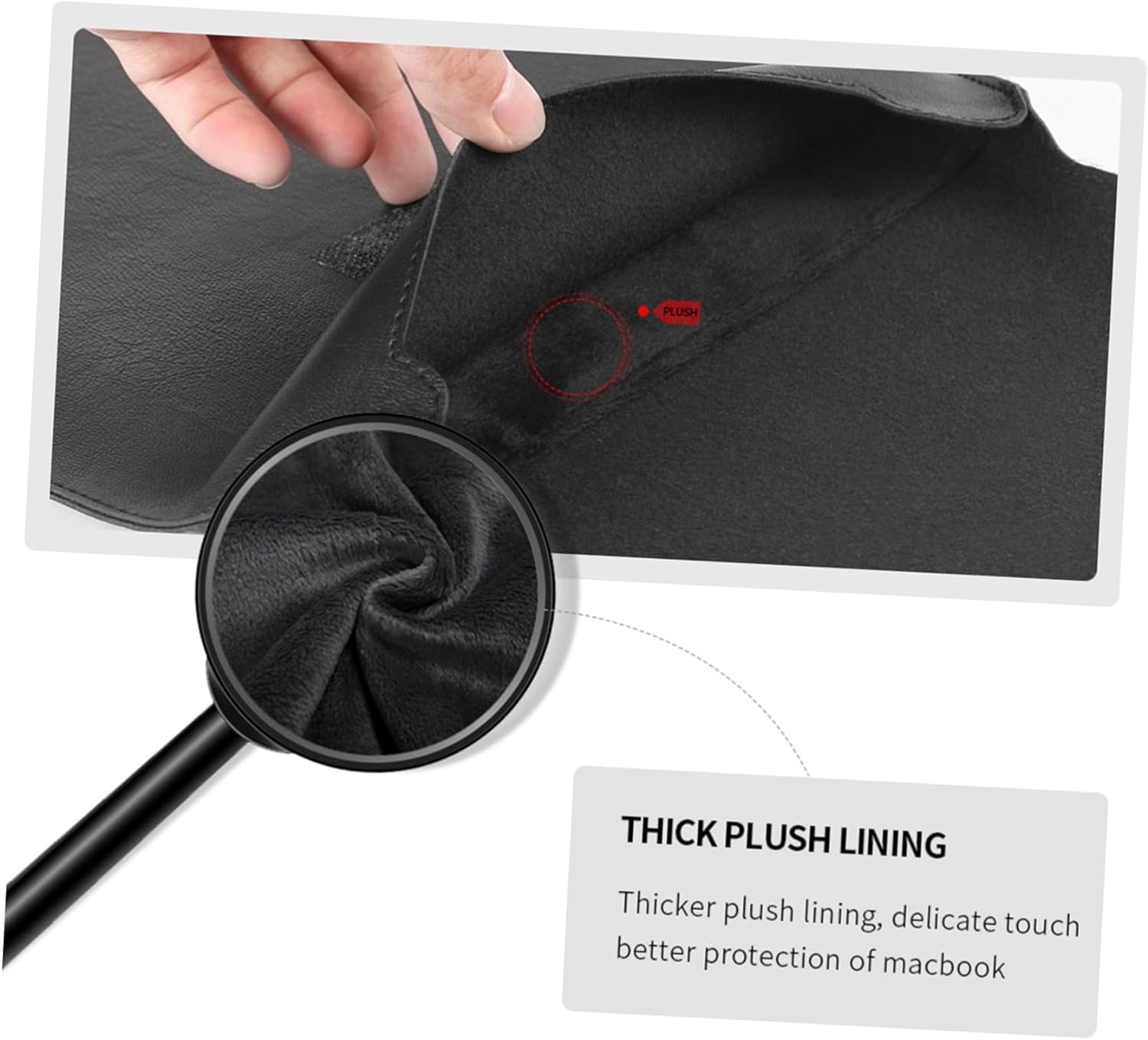 Kudo's Premium Multifunctional Laptop Sleeve (Heat Dissipation Stand & Mouse Pad)