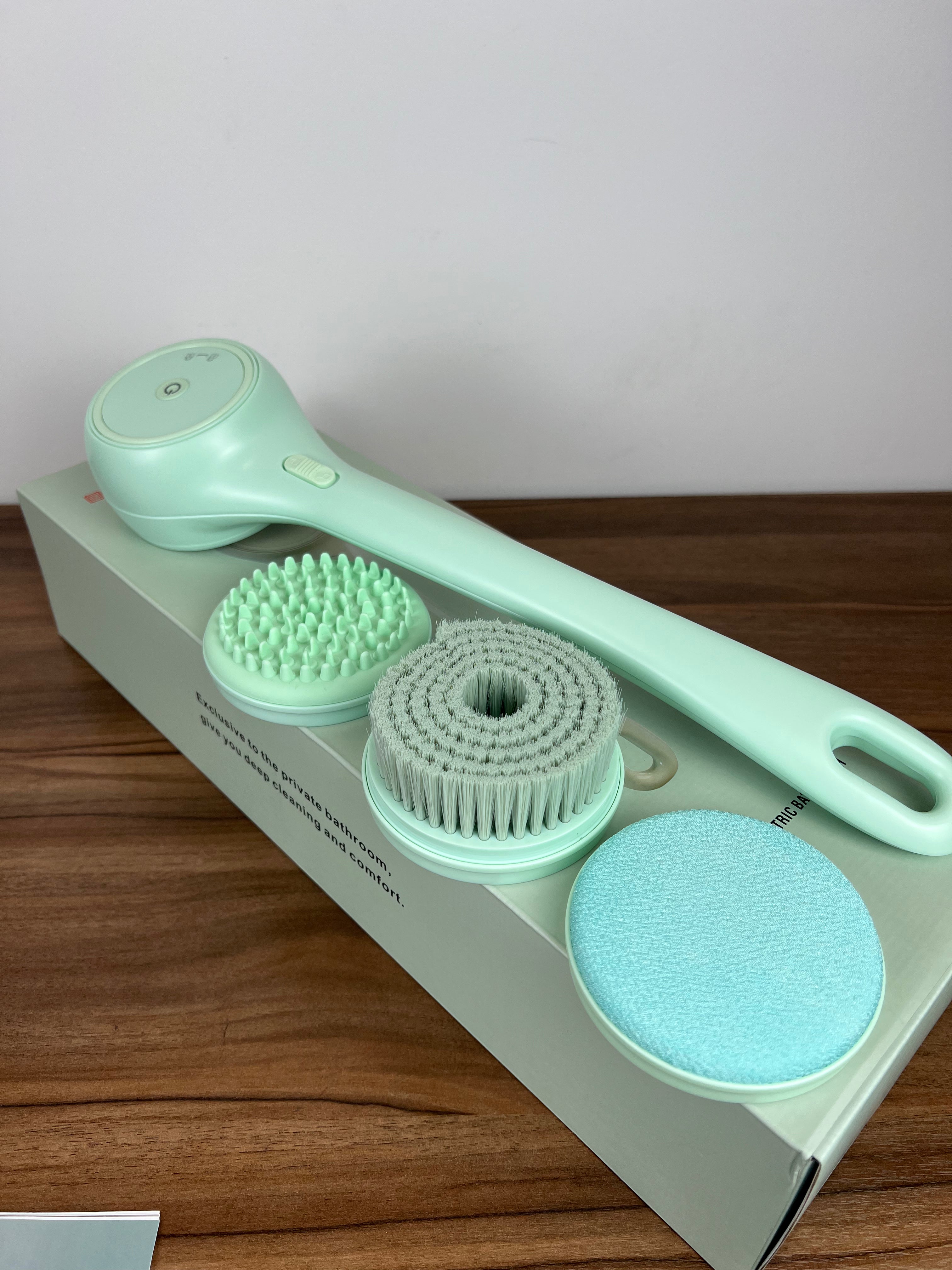 Double Handle Electric Bath Brush
