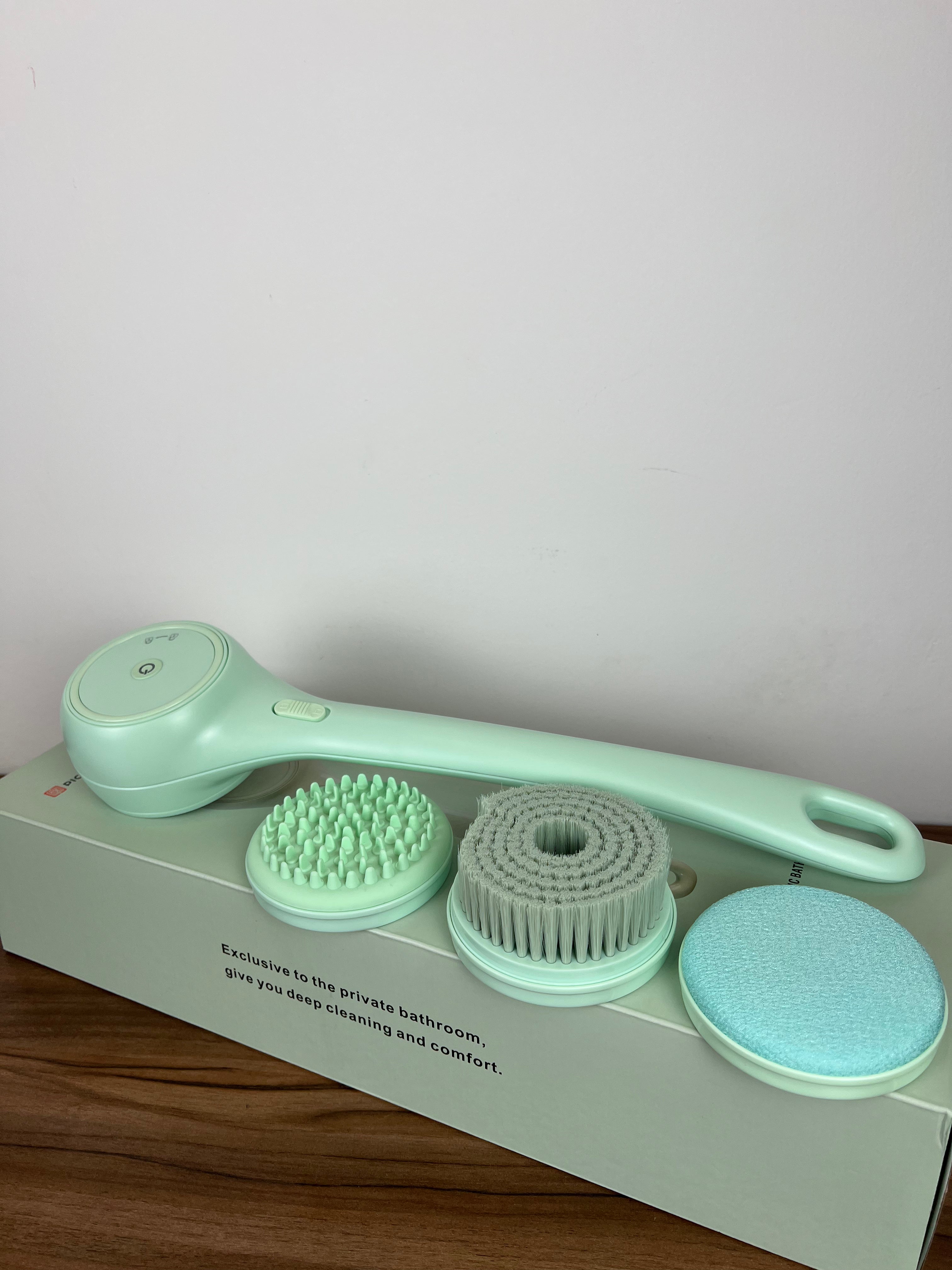 Double Handle Electric Bath Brush