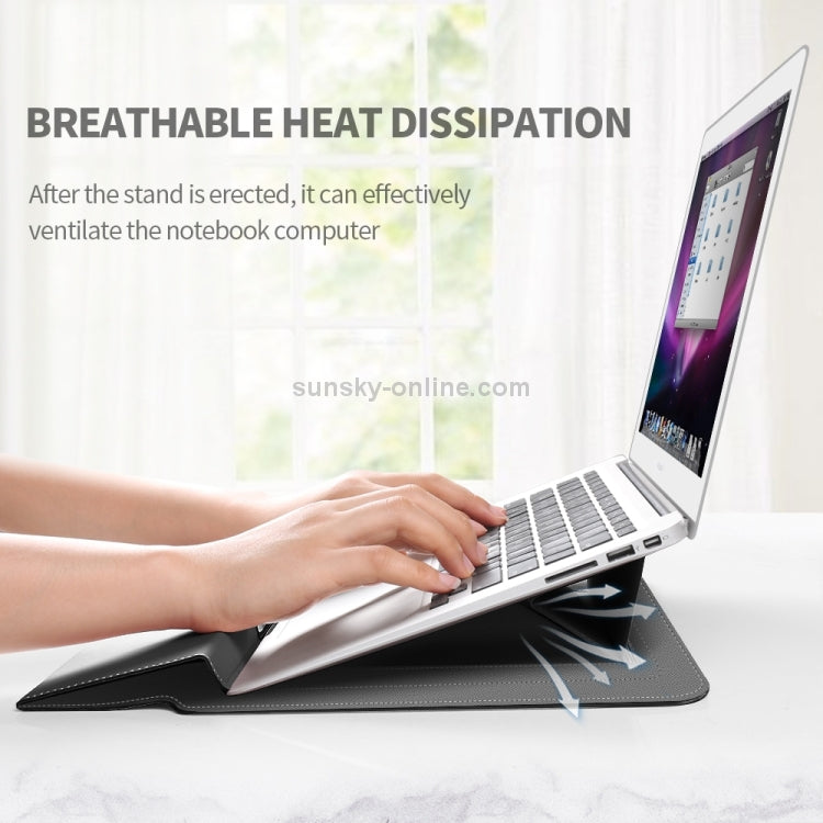 Kudo's Premium Multifunctional Laptop Sleeve (Hand Rest Support with Heat Dissipation Stand)