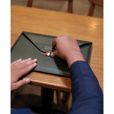 Kudo's Premium Multifunctional Laptop Sleeve with Pouch & Heat Dissipation Stand