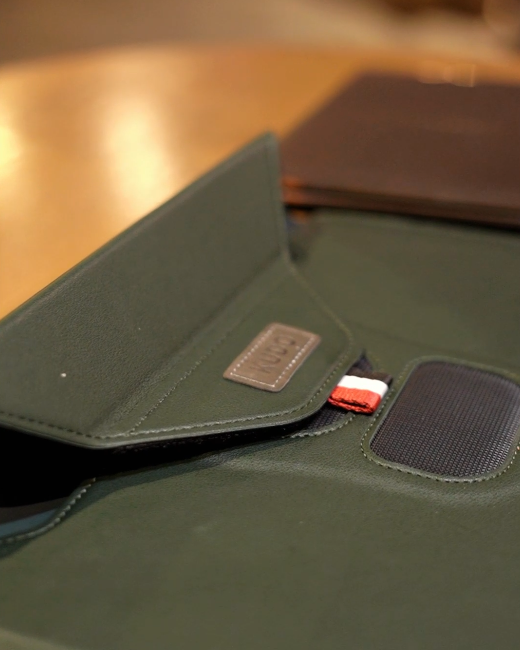 Kudo's Premium Multifunctional Laptop Sleeve with Pouch & Heat Dissipation Stand
