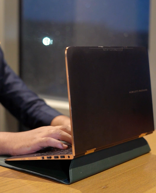 Kudo's Premium Multifunctional Laptop Sleeve with Pouch & Heat Dissipation Stand