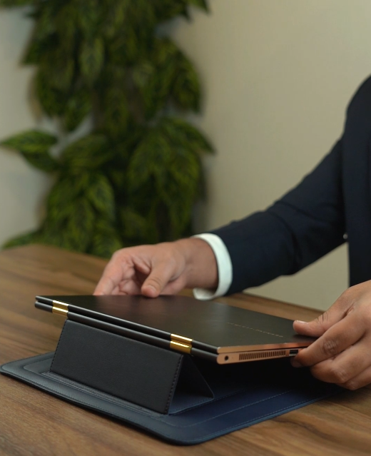 Kudo's Premium Multifunctional Laptop Sleeve (Hand Rest Support with Heat Dissipation Stand)