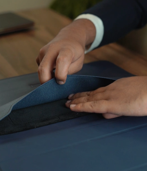 Kudo's Premium Multifunctional Laptop Sleeve (Hand Rest Support with Heat Dissipation Stand)