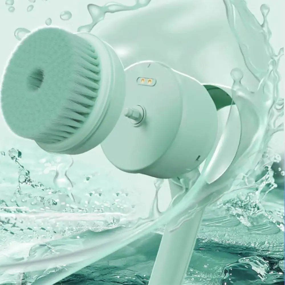 Double Handle Electric Bath Brush