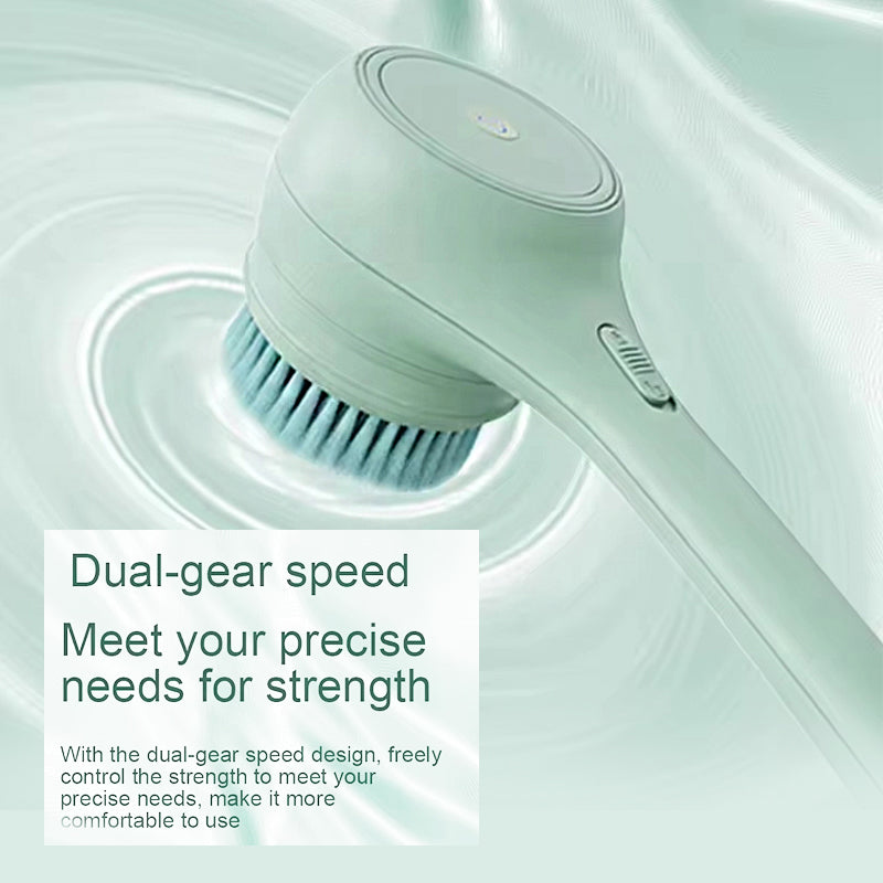 Double Handle Electric Bath Brush