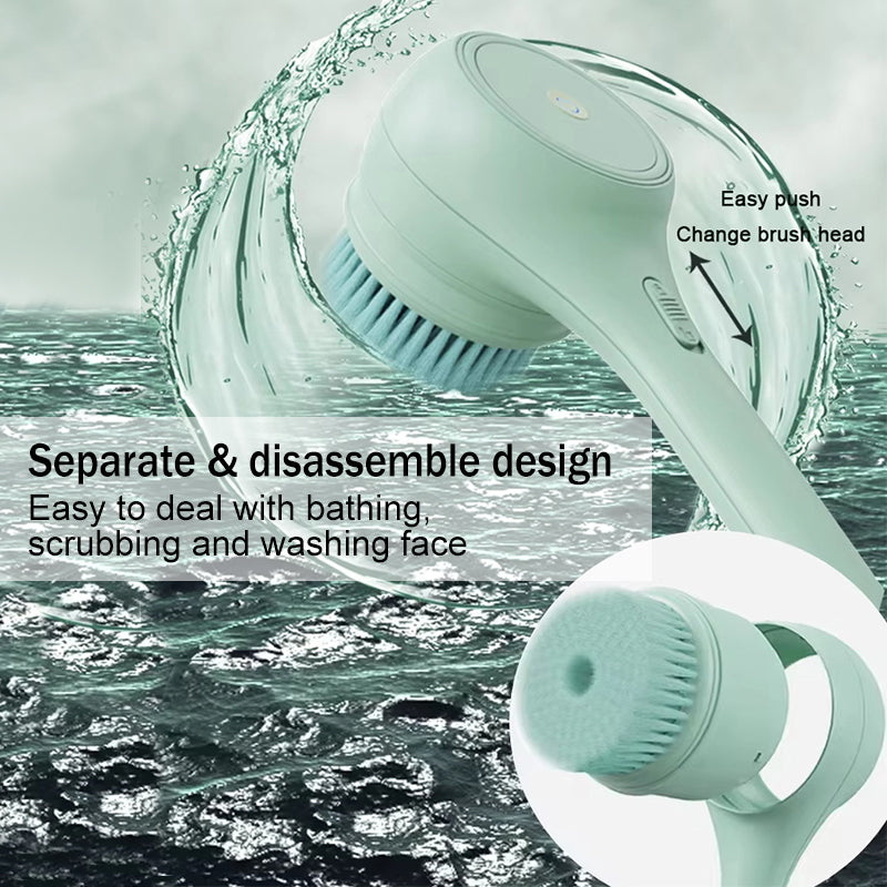 Double Handle Electric Bath Brush