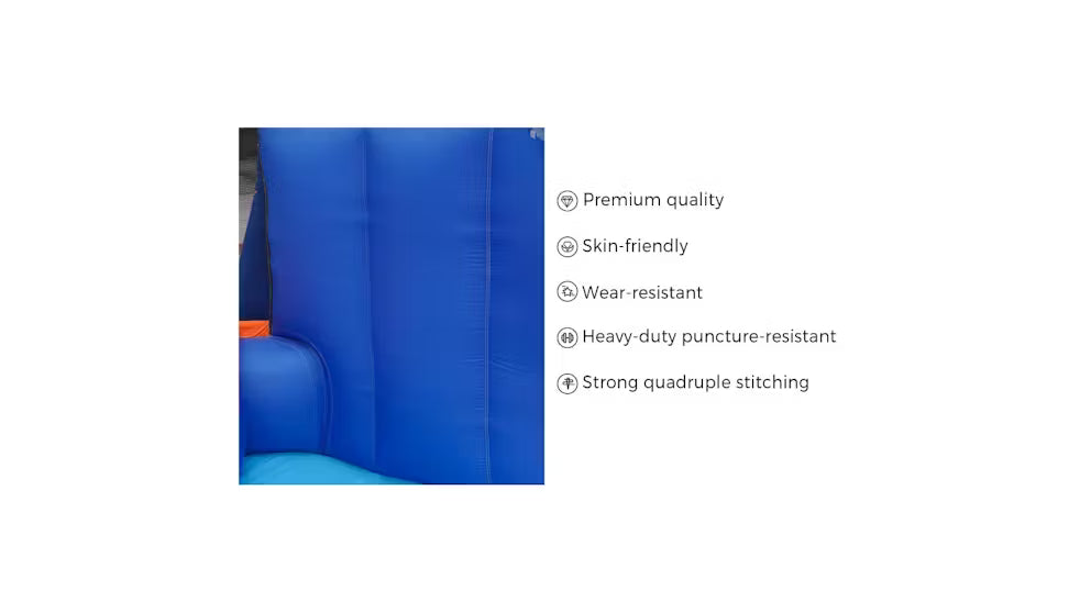 AirMyFun Home Water Castle – 9-in-1 Inflatable Water Park with Slide, Trampoline & Pool (Model 83098)